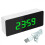 Mini sveglia digitale a LED con termometro e calendario (verde) 1