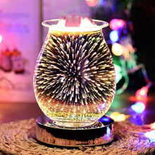 3D-Aromatherapielampe – berührungsempfindliche Aromalampe – elektrischer Wachsschmelzbrenner, Ölbrenner und