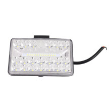 10Ensemble 4 Pouces 4X4 Voiture LED LumièRe de Travail 108W 36LED Barre Spot Carré 12V 24V Hors Route pour Camion Hors Route ATV