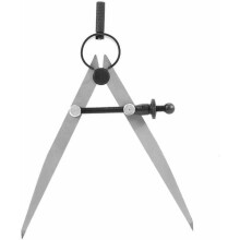 Compas à pointe sèche - YYV - 110 mm - Outil de loisirs créatifs - Plusieurs couleurs - Acier au carbone