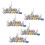 Décoration - Décorations de Pâques - Lapin - Œufs multicolores - Intérieur 1