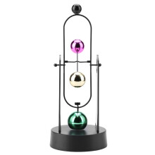 Modèle à mouvement perpétuel, objet d'art cinétique, décoration de balançoire à piles pour balles oscillantes