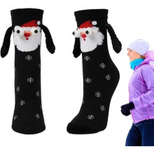 Chaussettes - AMOUNE - Chaussettes de Noël - Coton et polyester - Décoration de fête - Intérieur