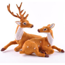 Cadeau de Noël, décoration de cerf pour la maison