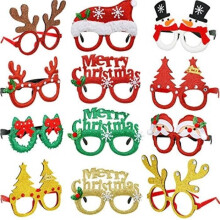 Soutenez un décorateur ZXSKU Monture de lunettes de Noël Lunettes sapin de Noël Décoration de Noël Costume Lunettes créatives Lunettes