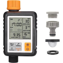Automatic Watering Programmer, Drip Irrigation Timer, Waterproof and Suitable for Outdoor Use, Multiple Modes
