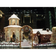 Décorations de Noël - ZGEER - Bonhomme de neige - 10 pièces - Pliable - Papier léger