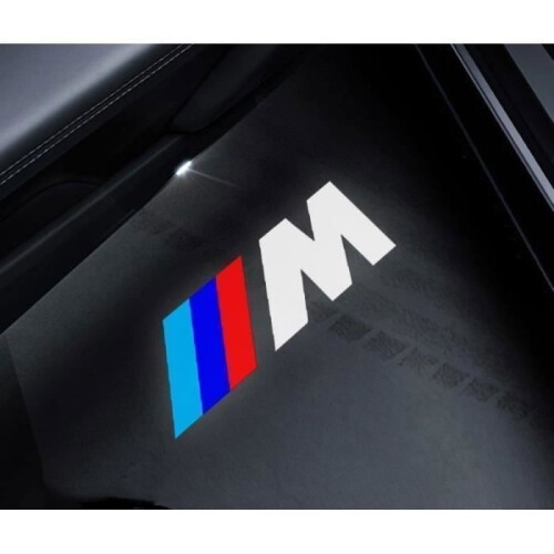 Replacement 4 Pcs Car Door LED Welcome Laser Projector for BMW M