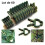 Clips de jardin réglables - Cache-tuteurs, structure de support pour plantes 1