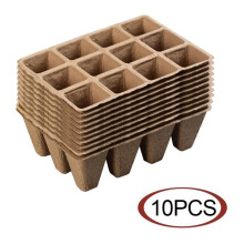 10pcs Biodegradable Nursery Cups, Used for Planting Vegetables