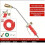 Portable propane weed killer/de-icer sprayer with push-button igniter and 2m hose 1
