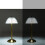 Wireless LED table lamp: battery-powered, dimmable, for living room, bedside table, office 3