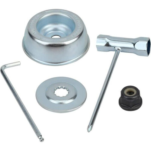 Universal brushcutter head nut kit, for petrol brushcutters, Echo, Ryobi.