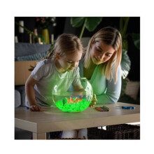 100 Pieces Luminous Garden Stones, Fluorescent Stones for Aquarium, Children's Room, Paths, Lawn, Pebbles (White)