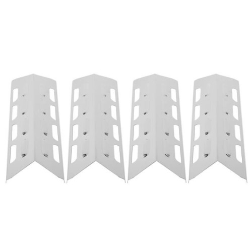 Grill heating plates - Durable - Stainless steel - 4 pieces - Compatible with multiple models 2