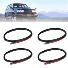 8 Szt. Zestaw Gumowych Uszczelek do Brwi Kół Samochodowych 538516002001 / 53851-60020-01 do Landcruiser Serii 80 FJ80 HDJ80