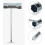 Universal brushcutter head nut kit, for petrol brushcutters, Echo, Ryobi. 3