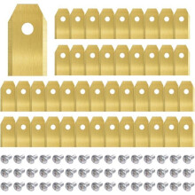 Replacement blades for robotic lawnmowers - AIMOONSA - Compatible with Husqvarna/Gardena - Titanium coating - 45 pieces - 35180.75