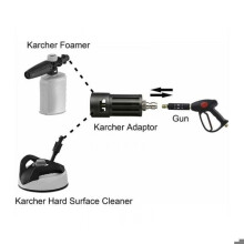 Adattatore - LARGEIGHT - Karcher - Attacco rapido - 14 pollici - Colore casetta da giardino