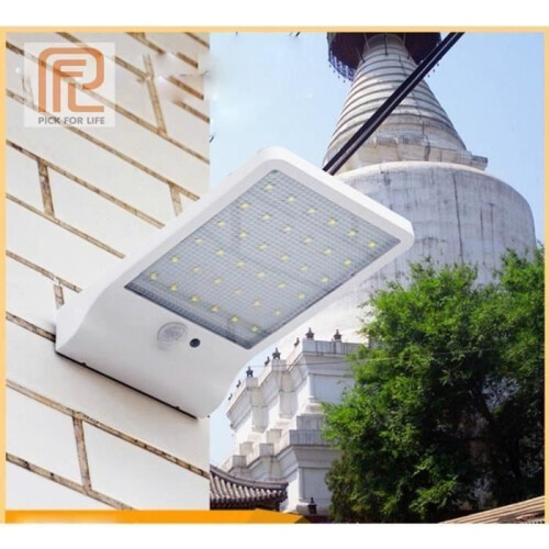 Ηλιακό φως - HAGLOFS - 36 LED - Αισθητήρας κίνησης - Αδιάβροχο IP65 - Ζεστό λευκό φως