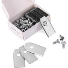 Replacement blades - YYV - 45 titanium blades - Compatible with Husqvarna, Yardforce, and Gardena