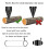 Log splitter, 3 drill bits, removable cones, kindling bits, heavy-duty electric drills, screwdriver 1