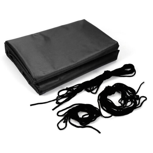 Protective cover - 420D Oxford - Black - Size 242x162x100cm 2
