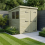 6 x 6 Pent Shed Tanalised (Double Door, With Windows) 1