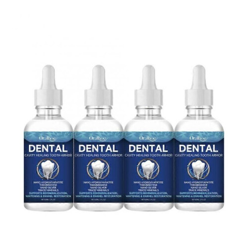 (3pcs) (4pcs) 60ml Tooth care solution Dentite Cavity Healing Tooth Armor
