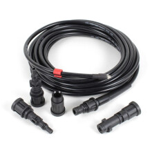 XPOtool 20m Abflussreinigungsschlauch mit 4 Adaptern für 160bar Hochdruckreiniger