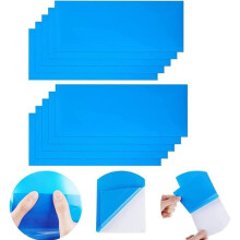Schwimmbadreparaturflicken, 12 Stück, Flickenset, Schwimmbadflicken, selbstklebende Flicken, blau