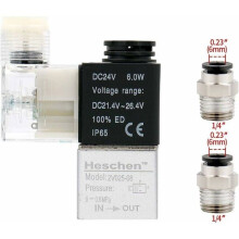 2V025-08 Pneumatic Electric Solenoid Valve, 24VDC, Normally Closed, for Pool Games