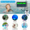 Wifi 7-in-1 Water Quality Tester, Multi-parameter Water Analyzer with Digital Display (PH/ORP/EC/PPM/CF/Humidity/Temperature) 5