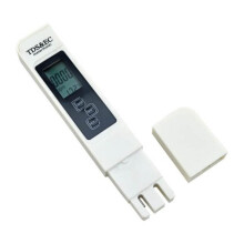 Digitales Wasserqualitätsmessgerät mit TDS- und EC-Messung (Messbereich 0-9990), Temperaturmessgerät zur Bestimmung der Wasserreinheit
