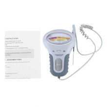 Alomejor Wasserqualitätstester, tragbarer Chlortester, pH/Cl2-Wasserqualitätsindikatoren für Whirlpools
