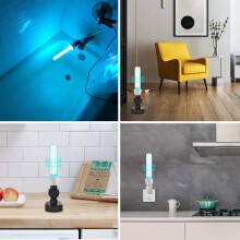 UV-desinfiointilamppu E27 25W kvartsiputki UVC 254nm sterilointi otsonilla 360 valaistuskulma