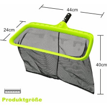 Zwembadbodemskimmer met versterkt kunststof frame voor zwembaden, vijvers, spa's, visvijvers en waterparken.