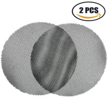 Ronde BBQ-grillmat, herbruikbaar en op maat te snijden, antiaanbaklaag voor yoghurtmakers en barbecues - 2 stuks