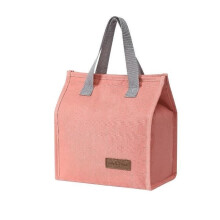 Insulated Lunch Bag, Insulated Lunch Bag, Portable Lunch Bag, Cooler Bag for Women/Men/Lunch - Pink