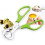 2-piece stainless steel scissors for cutting quail egg shells, practical, multiple colors. KITCHEN SCISSORS 3