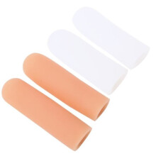 Protège-doigts en silicone - Zerone - Lot de 4 - Anti-usure - Soulagement de la douleur - Réutilisables