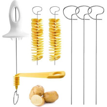 Tagliapatate a spirale - Tagliapatate attorcigliato - Utensili per patatine fritte -