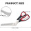 Pizza Scissors - Kitchen - Stainless Steel - Ergonomic - Multifunctional - Easy to Clean 2