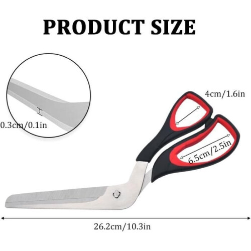 Pizza Scissors - Kitchen - Stainless Steel - Ergonomic - Multifunctional - Easy to Clean 1
