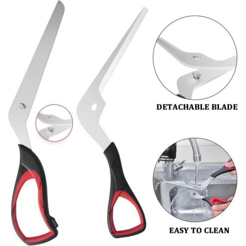 Pizza Scissors - Kitchen - Stainless Steel - Ergonomic - Multifunctional - Easy to Clean 2