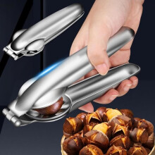 Pinza da cucina per castagne - Acciaio inossidabile - Antiscivolo - Elevata resistenza