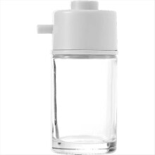 Distributeur d'huile en verre de 100 ml, flacon doseur d'assaisonnement, pot à épices gradué, récipient de cuisson à température contrôlée