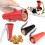 1 pc Funnel Shape Open Walnut Nutcracker Nutcracker Nutcracker Nutcracker Funnel Pliers 2
