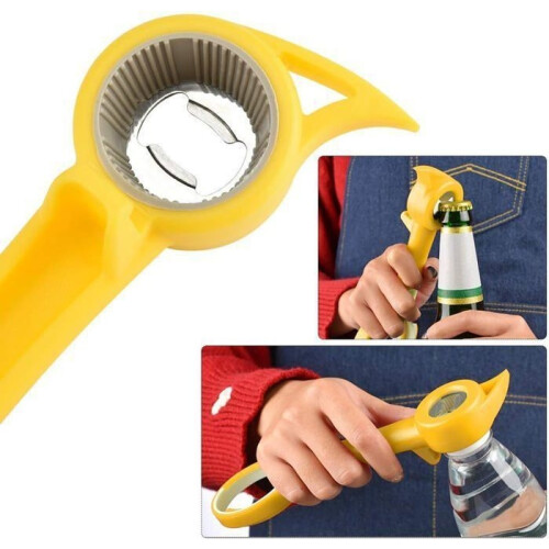 6-in-1 Multi-Bottle Opener - YYV - Non-slip - Non-toxic - Practical - For weak hands