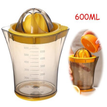 Manual citrus juicer, dual-purpose lemon squeezer, juice extractor, fruit juice cup, for grapefruit, orange, pineapple, pomegranate